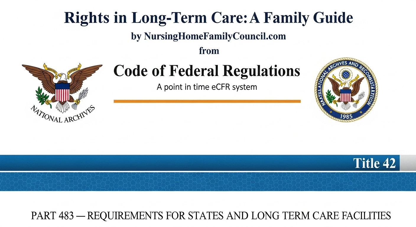 Wi Member Rights Nuring Home.pdf Admission, Transfer & Discharge Rights – Nursing Home Family Council